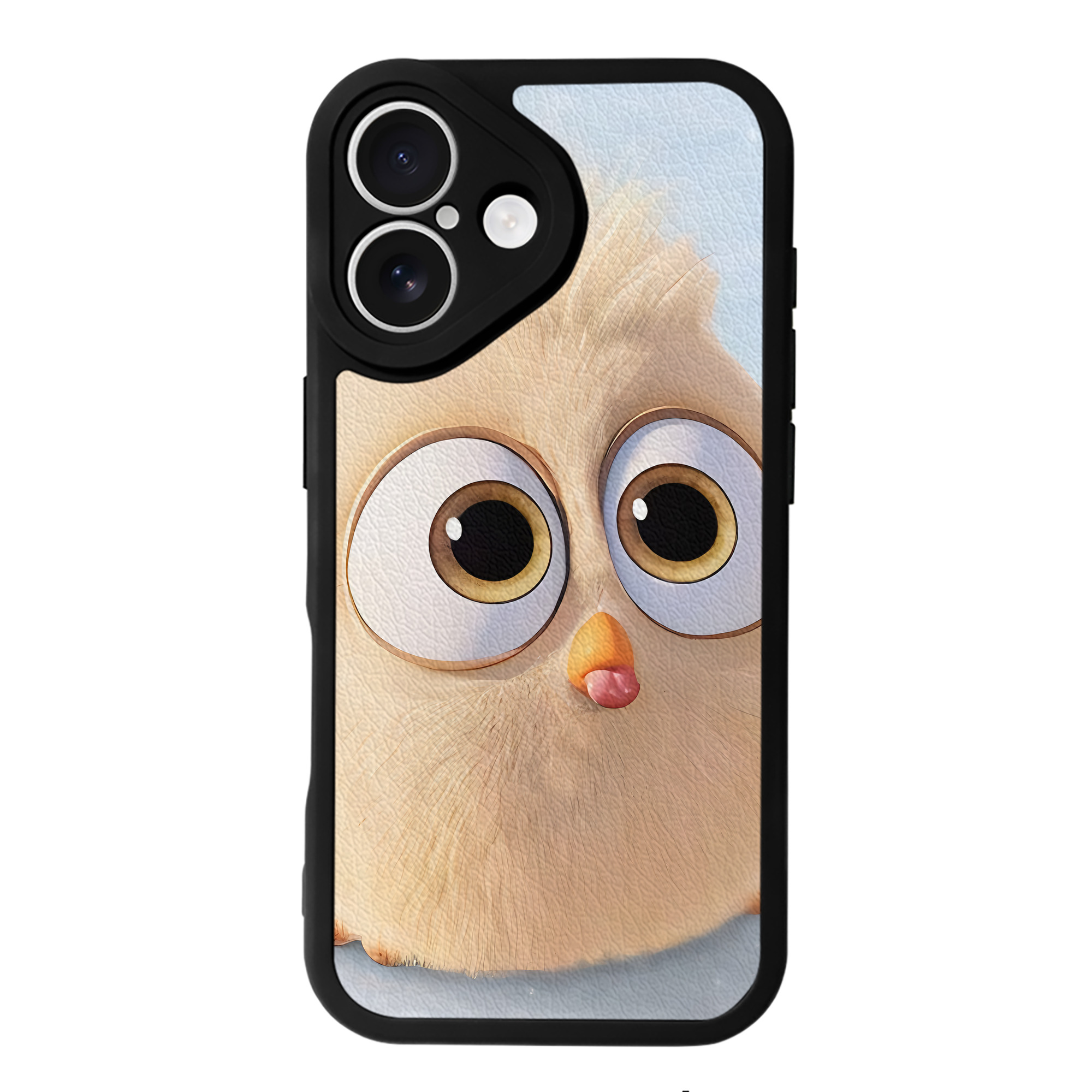 （画像用） Angry Birds アングリーバード 【iPhone 16シリーズ対応】シリコンスマホケース（レザー調） 材質：シリコン